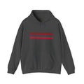 Mr Fook - Original  Minimalist Red Stripe Hoodie