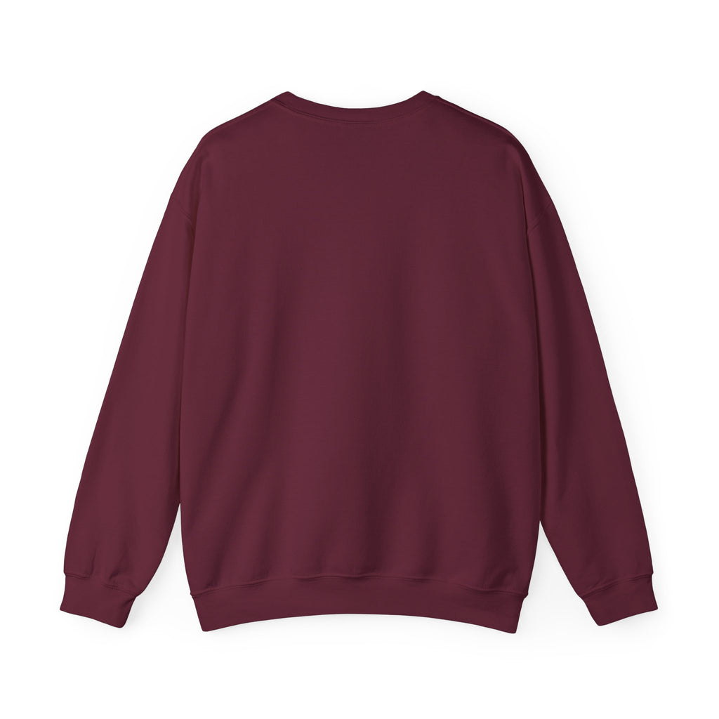 Mr Fook - Minimalist White Sweatshirt with Red Double Stripe Pocket Accent