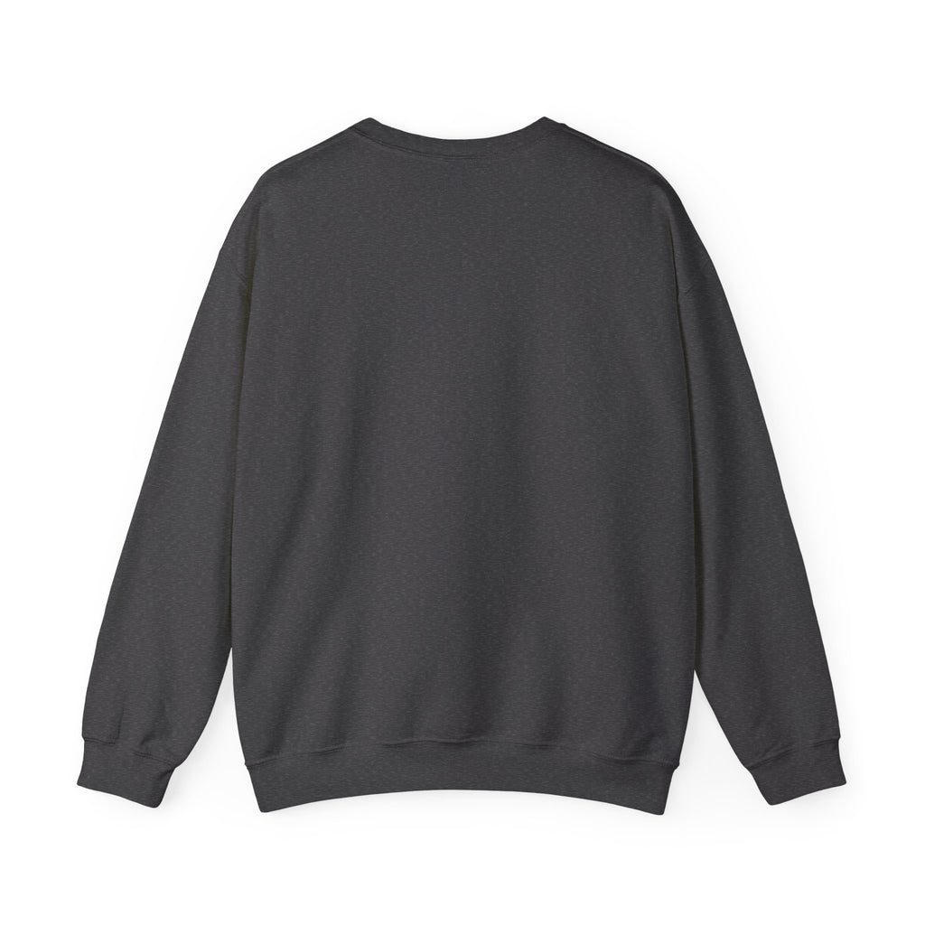 Mr Fook - Minimalist White Sweatshirt with Red Double Stripe Pocket Accent