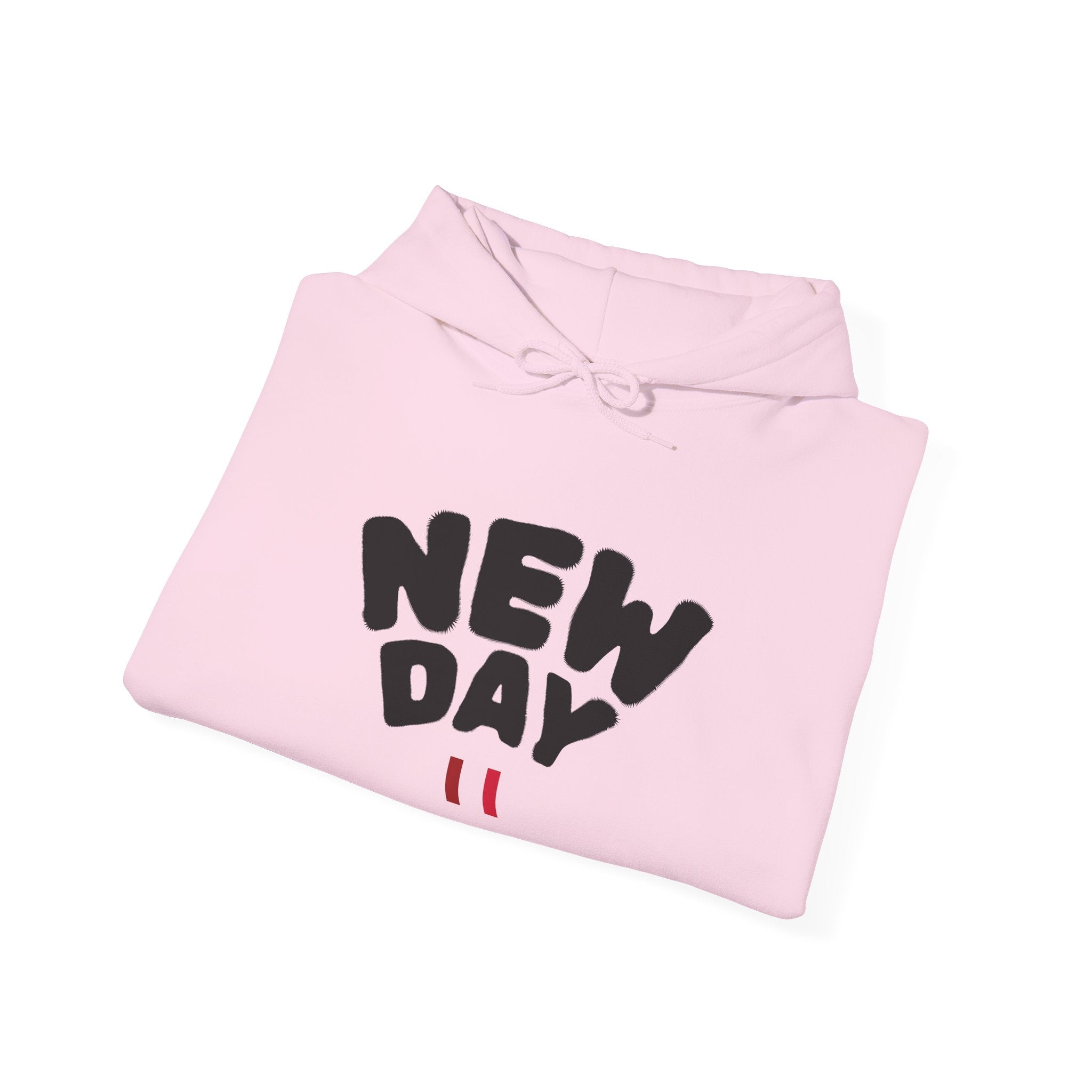 Sudadera minimalista personalizada — Sudadera blanca "New Day"