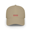 Mr Fook - Minimalist Red Baseball Cap