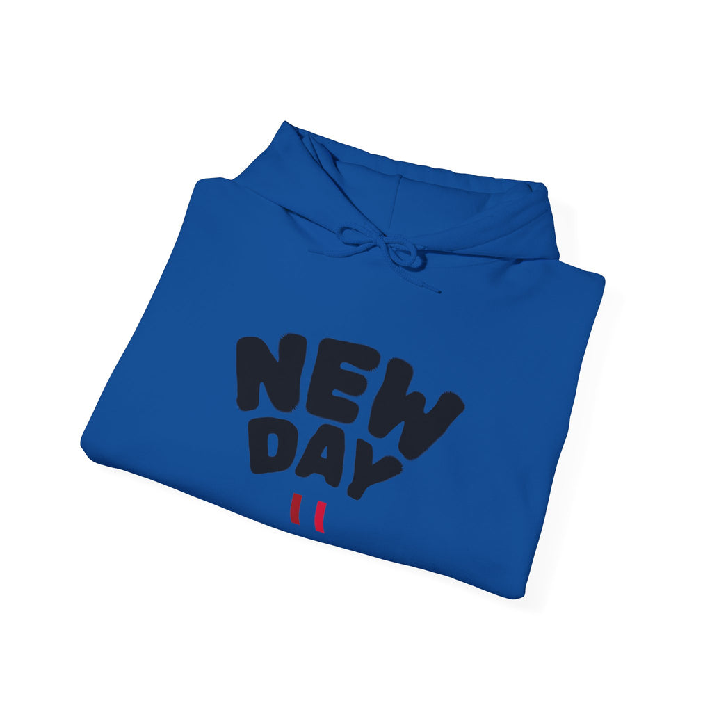 Sudadera minimalista personalizada — Sudadera blanca "New Day"