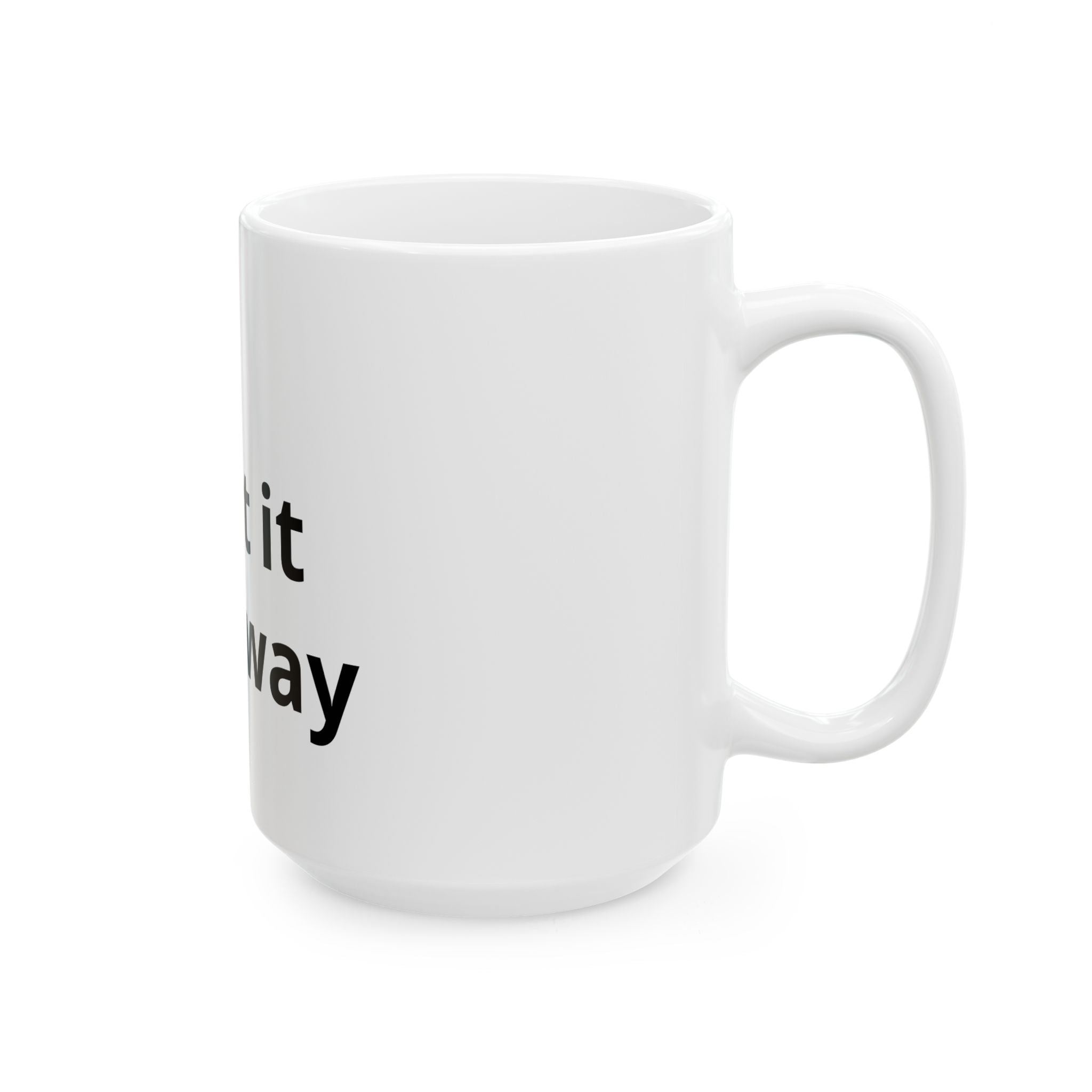 Taza de cerámica – Taza de café con el estampado "Print It Your Way" (325 ml y 444 ml)