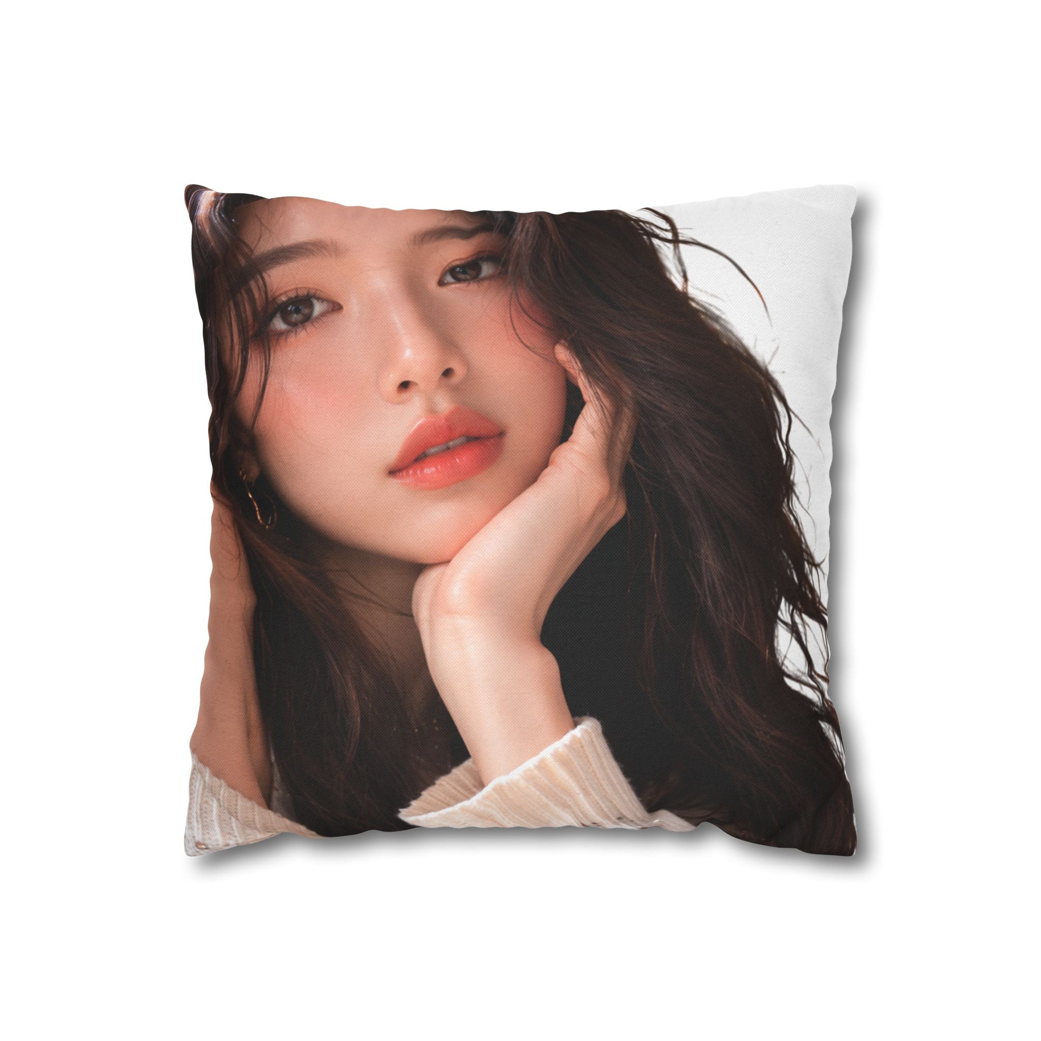 Melody - Spun Polyester Square Pillowcase