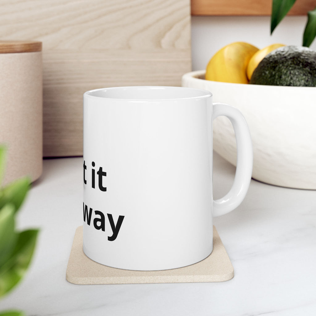 Taza de cerámica – Taza de café con el estampado "Print It Your Way" (325 ml y 444 ml)