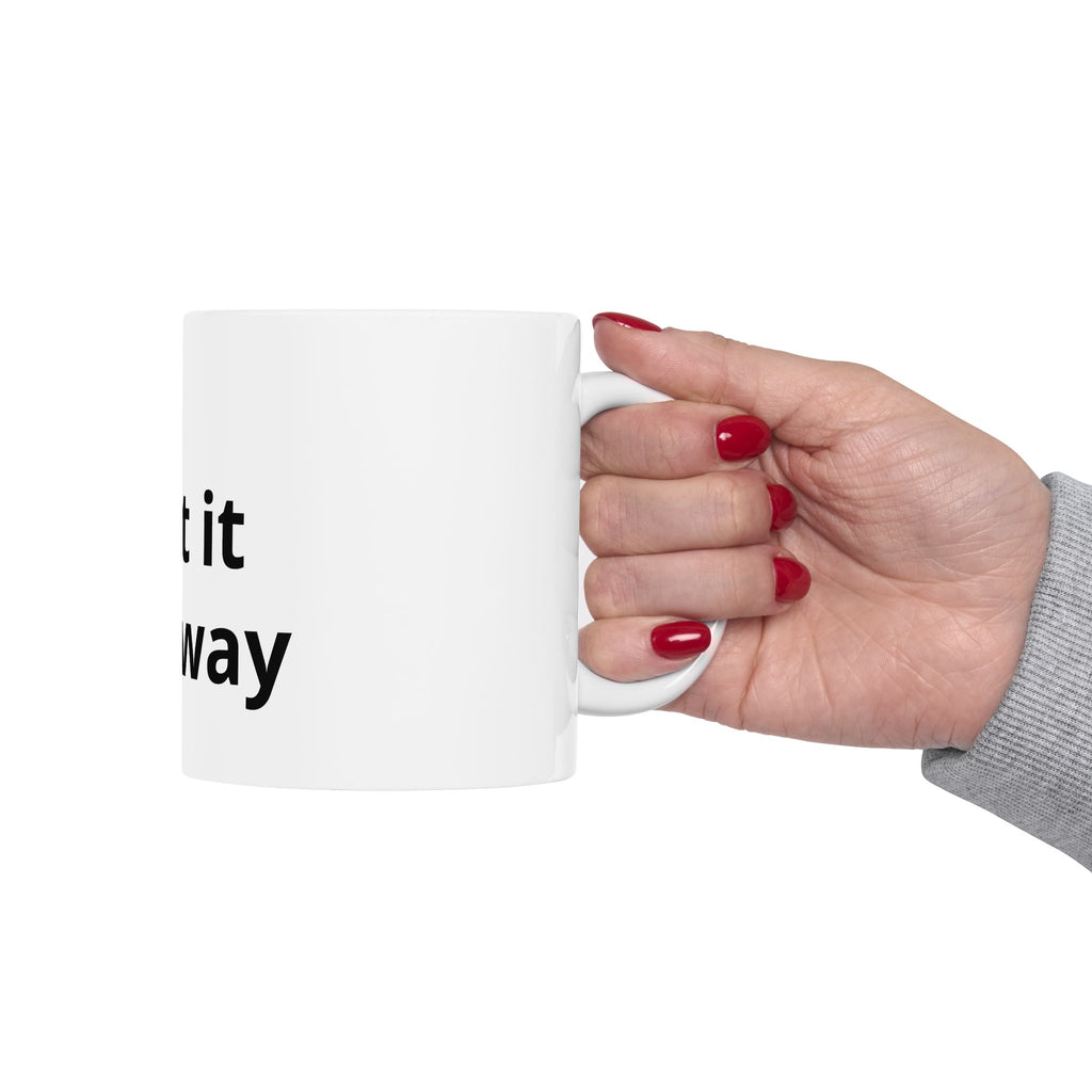Taza de cerámica – Taza de café con el estampado "Print It Your Way" (325 ml y 444 ml)