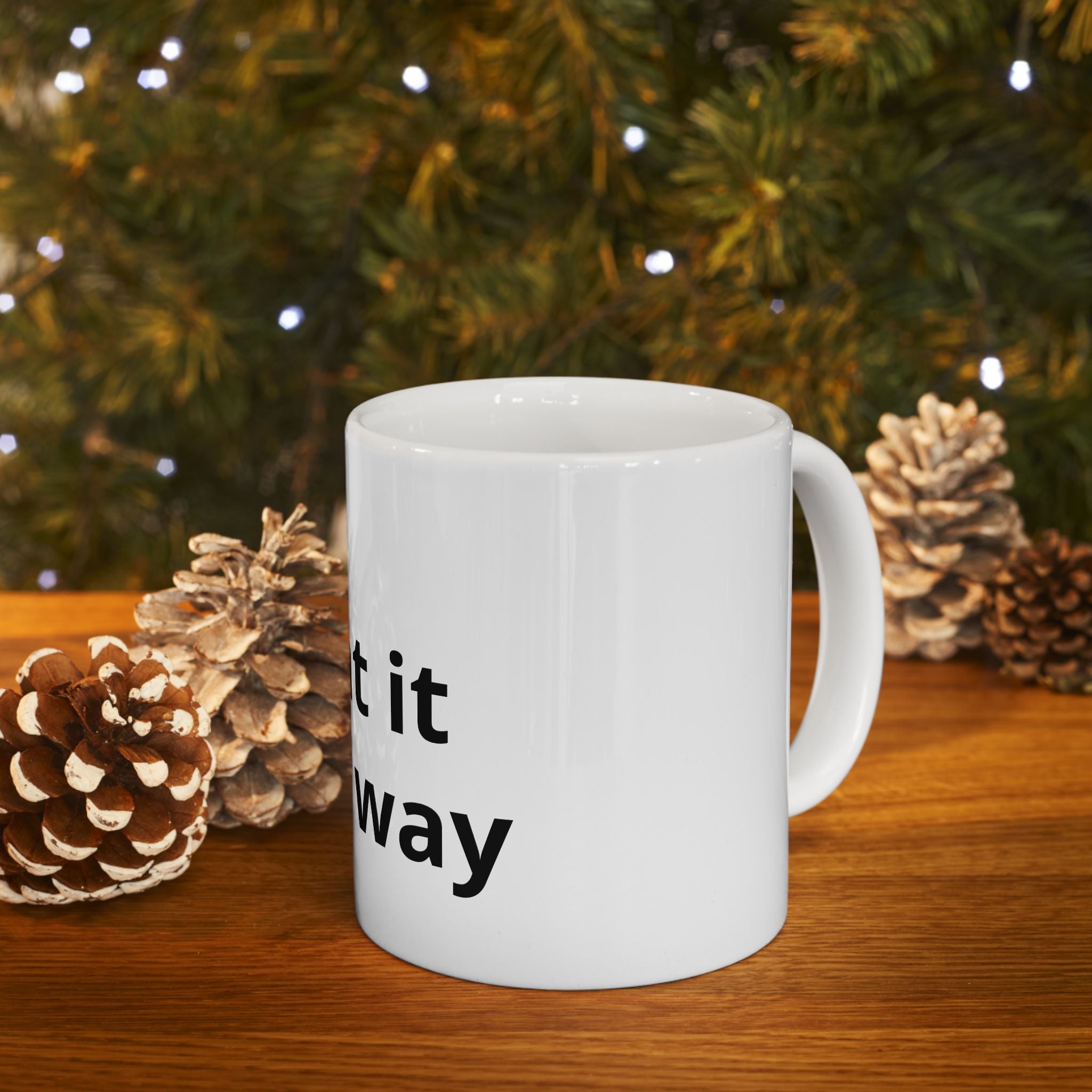 Taza de cerámica – Taza de café con el estampado "Print It Your Way" (325 ml y 444 ml)