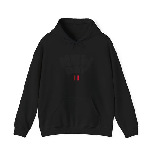 Mr Fook - Custom Minimalist Hoodie — "New Day" White Pullover
