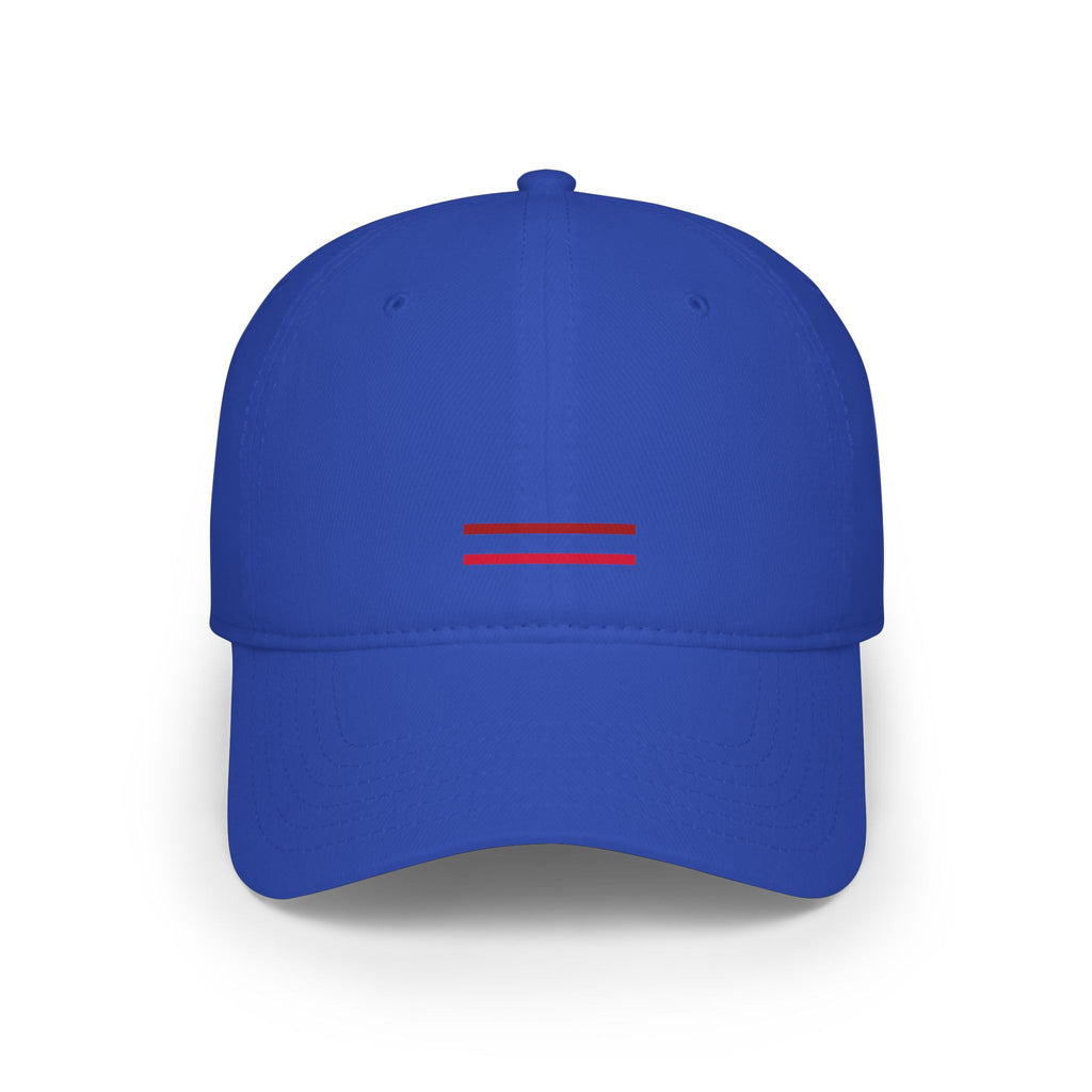 Mr Fook - Minimalist Red Baseball Cap