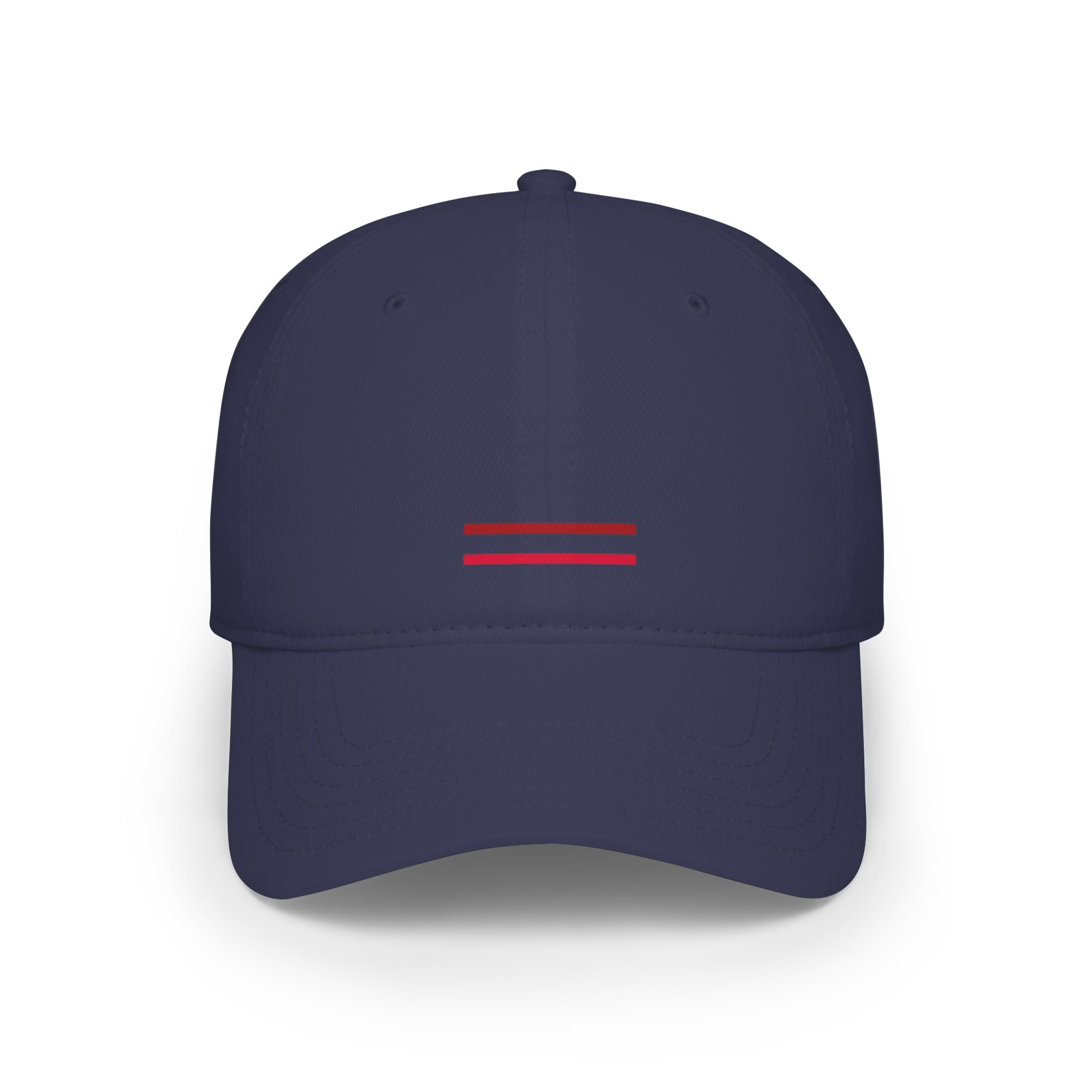 Mr Fook - Minimalist Red Baseball Cap