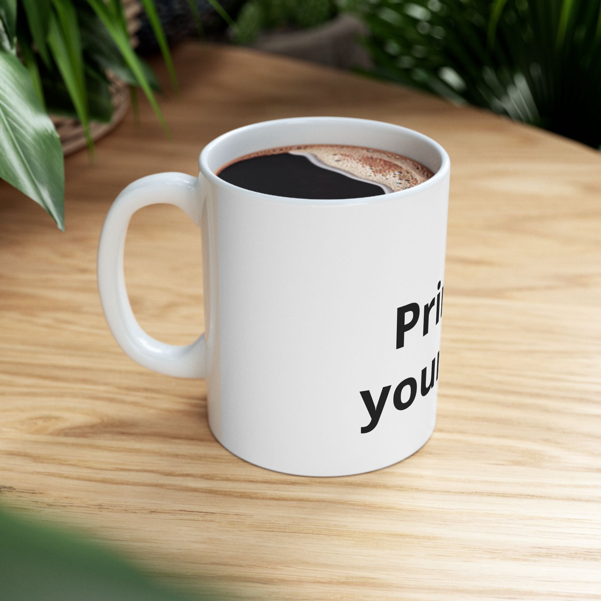 Taza de cerámica – Taza de café con el estampado "Print It Your Way" (325 ml y 444 ml)