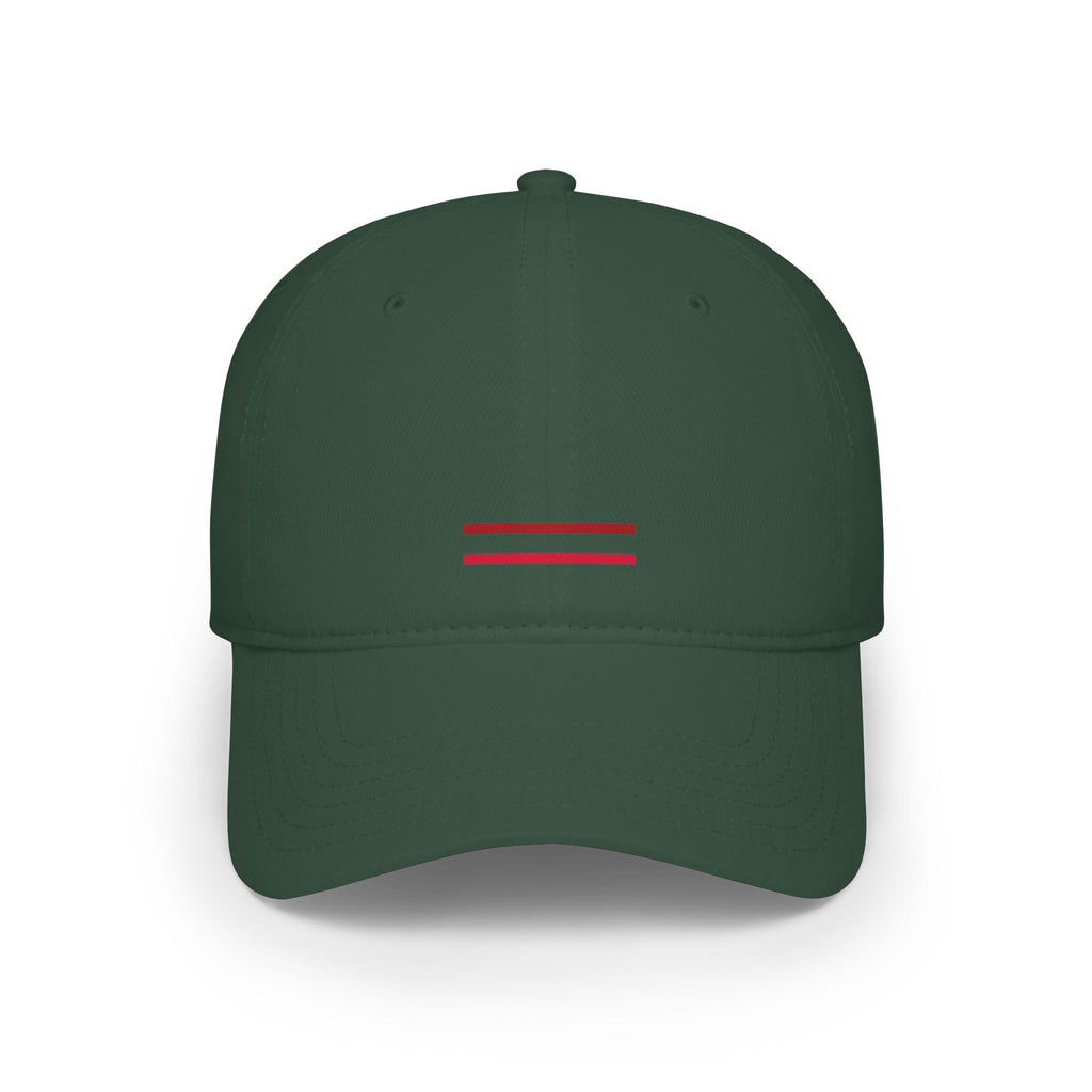 Mr Fook - Minimalist Red Baseball Cap