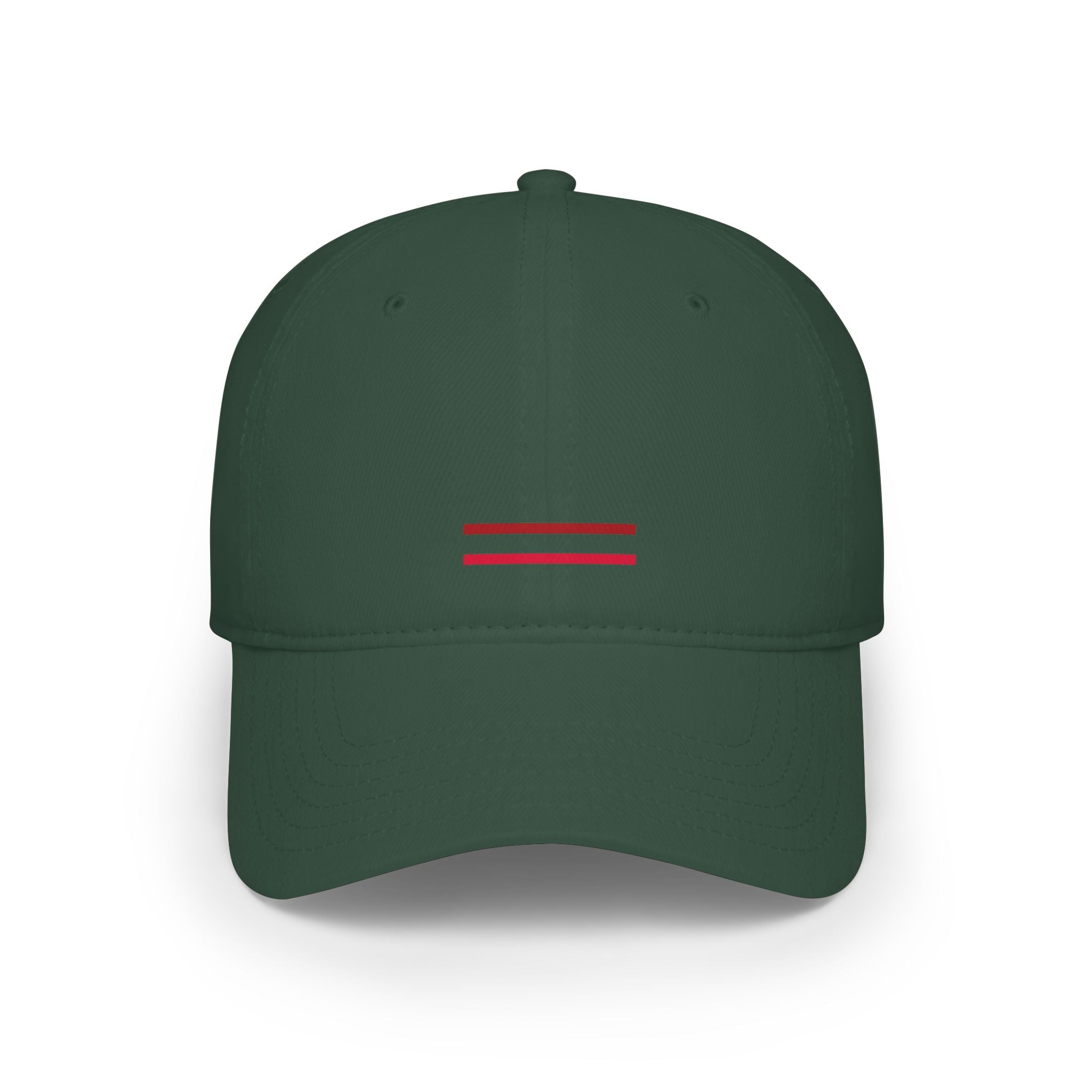 Mr Fook - Minimalist Red Baseball Cap