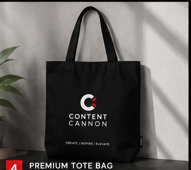 Content Cannon Premium Tote Bag