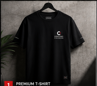 Content Cannon Premium T-Shirt